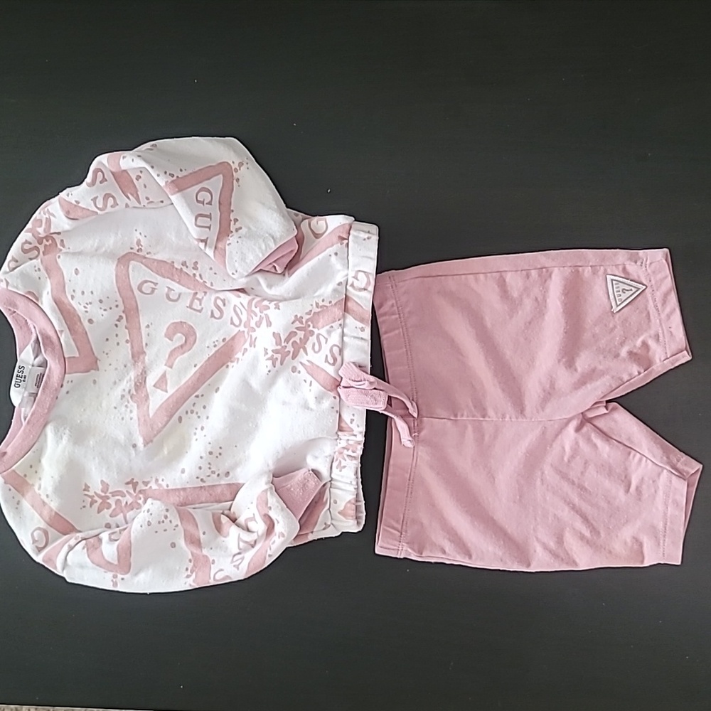 Guess Kids top & shorts sz 2T